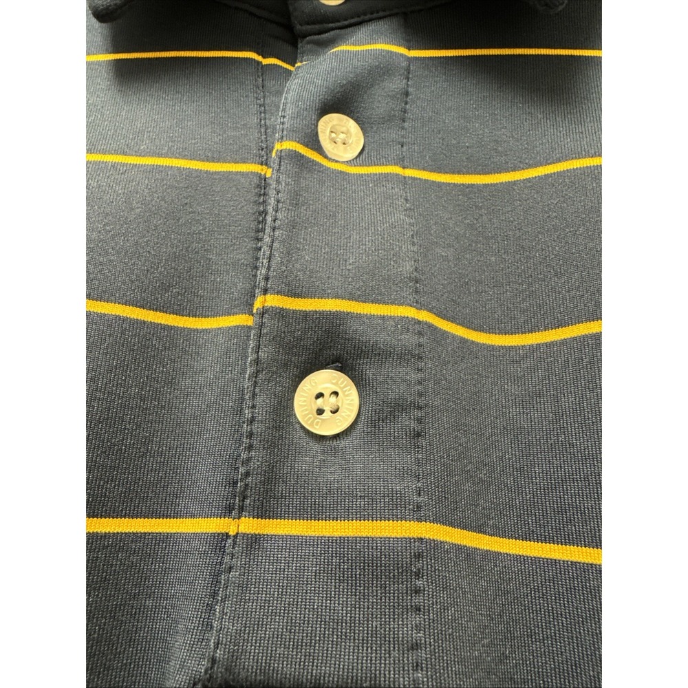 Dunning Golf Men's Polo Coolmax Wicking Shirt Medium Ritz Grand Cayman - Picture 7 of 8
